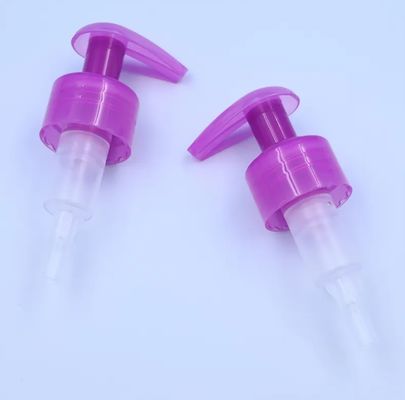 Pampilla de loción para el cuerpo de color púrpura transparente sin derrames 1,20 - 1,50 ml/T