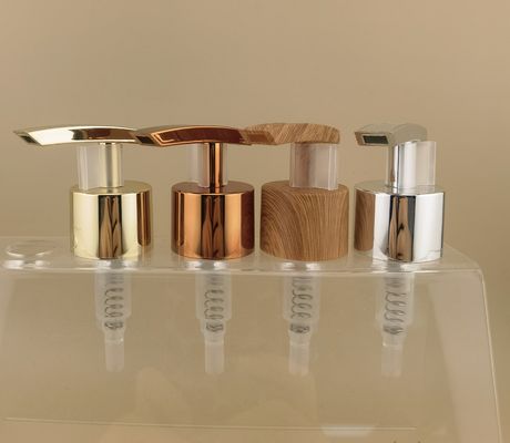 Precio de fábrica Bomba de loción de plástico Jabón líquido lavado de manos Dispensador de gel de manos Bomba de tapa con recubrimiento UV