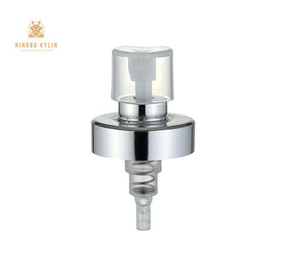 Características No derramamiento de aluminio Crimp Pump Perfume Sprayer Spray K401