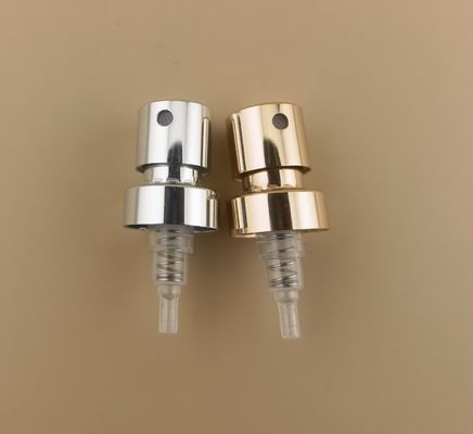 Características No derramamiento de aluminio Crimp Pump Perfume Sprayer Spray K401