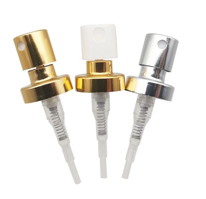 Atomizador de perfume de aluminio de alta calidad con bomba de crimpado para pulverización fina de perfume