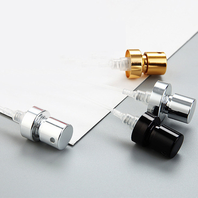 Atomizador de perfume de niebla fina 0.10cc Aluminio Plata