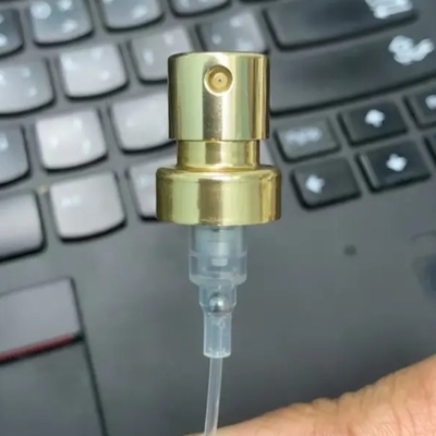 Atomizador de perfume de niebla fina 0.10cc Aluminio Plata