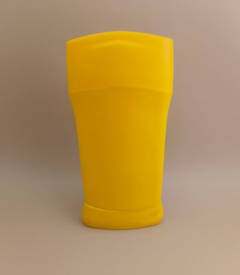 Envases de bálsamo labial amarillo grande y liso 2309 para lápiz labial