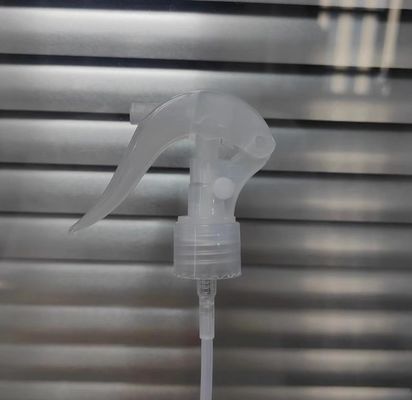 Disparador profesional de plástico negro mate para manos de niebla fina química PP