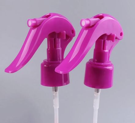 Diseño personalizado de plástico mini pulverizador de disparador con bloqueo de torsión