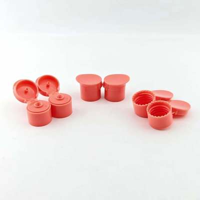 Nuevo diseño 24mm plástico tapa de doble tapa 24-410 Ducha Gel Botellas Caps