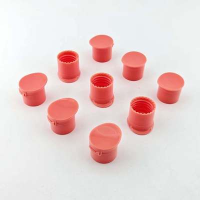 Nuevo diseño 24mm plástico tapa de doble tapa 24-410 Ducha Gel Botellas Caps