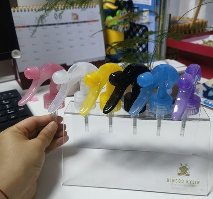 Rociador de gatillo mini transparente para limpieza del hogar