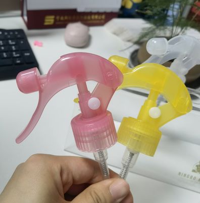 Rociador de gatillo mini transparente para limpieza del hogar