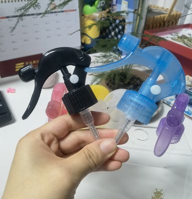 Rociador de gatillo mini transparente para limpieza del hogar