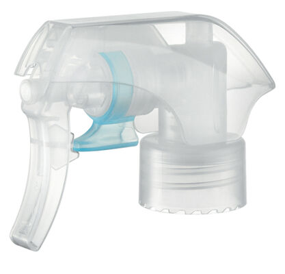 Por mayor Nuevo diseño 28 mm Pulverizador de niebla fina de plástico 24 mm Cabeza de pulverizador de gatillo negro
