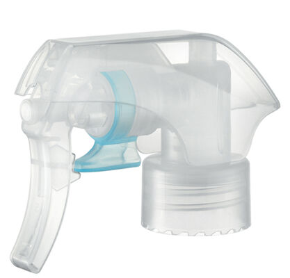 Por mayor Nuevo diseño 28 mm Pulverizador de niebla fina de plástico 24 mm Cabeza de pulverizador de gatillo negro