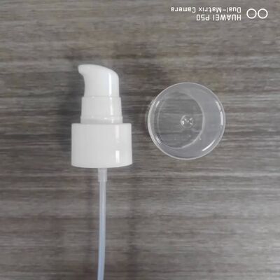 Todos los plásticos bomba de loción para envases cosméticos bomba de crema de productos para el cuidado de la piel