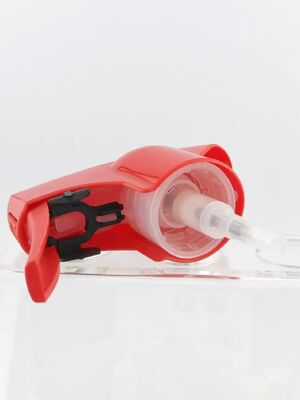 Nuevo diseño de pulverizador de plástico para limpieza de botellas