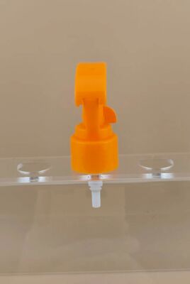 Pulverizador de disparo pequeño de plástico naranja para peluquería