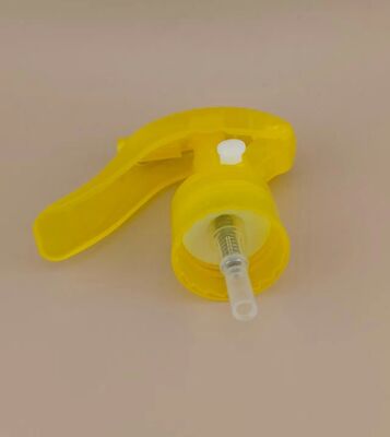 Mini pulverizador de gatillo amarillo para limpieza del hogar