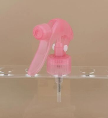 Mini pulverizador de gatillo rosa para peluquería