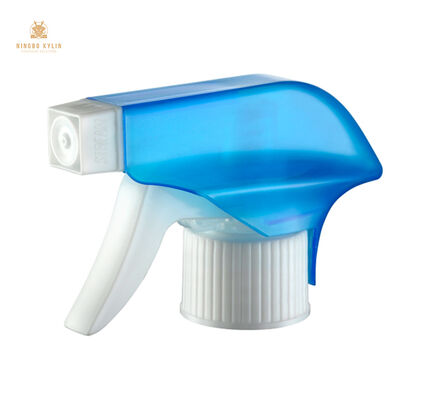 Fábrica de venta al por mayor 28 mm de plástico de color ajustable boquilla de niebla rociador limpio jardín rociador de disparador