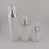 Lujo Recargable 30ml Around Spray plástico Cosmético Sero Loción Acrílico Flasca de la bomba sin aire