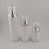 Lujo Recargable 30ml Around Spray plástico Cosmético Sero Loción Acrílico Flasca de la bomba sin aire