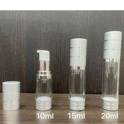 5 ml 10 ml 15 ml 20 ml Botella sin aire Crema Botella de plástico Crema vacía Botella sin aire