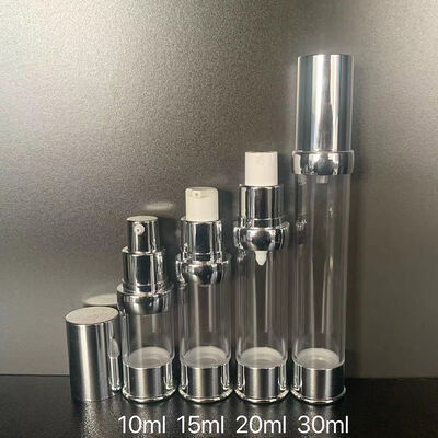5 ml 10 ml 15 ml 20 ml Botella sin aire Crema Botella de plástico Crema vacía Botella sin aire