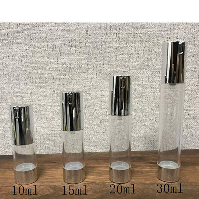 5 ml 10 ml 15 ml 20 ml Botella sin aire Crema Botella de plástico Crema vacía Botella sin aire