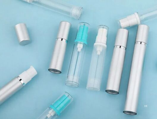 Botella de loción de suero de plástico PP vacía de 15 ml 30 ml 50 ml Cosmética sin aire