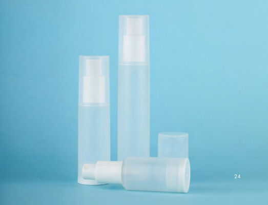 Botellas vacías de 15 ml y 30 ml sin aire para loción para el cuidado de la piel con pulverizador de bomba