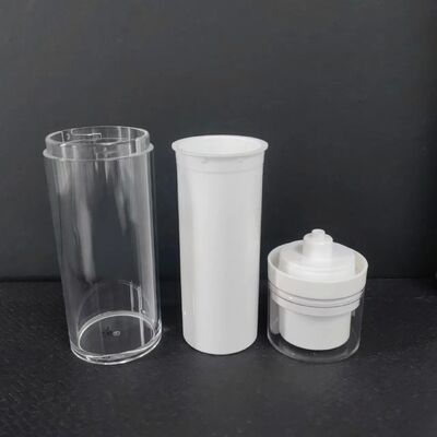 Juego de botellas de loción de cosméticos de lujo, tarro de cristal de crema facial vacío personalizado de 30ml con bomba