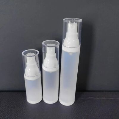 Juego de botellas de loción de cosméticos de lujo, tarro de cristal de crema facial vacío personalizado de 30ml con bomba