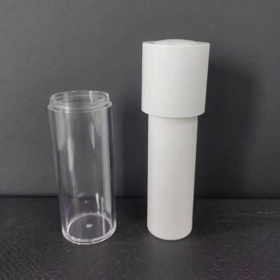 Cosmético privado de aire blanco de la botella de la bomba de la PCR 30ml de la muestra gratis, botella privada de aire plástica de la bomba de la loción de los PP, Garrafa Sem Ar