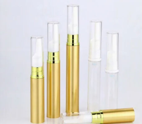 Botella de vacío sin aire de la bomba de loción de plástico con tapa de la bomba Embalaje cosmético K18-2 5ml 10ml 12ml 15ml