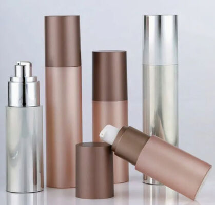 Los PP plásticos vacían la botella privada de aire cosmética K25-1 10ml 15ml del suero de la loción de la bomba