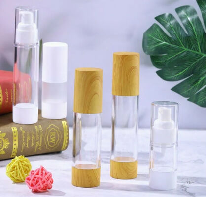 Embalaje cosmético de plástico personalizado de color Botella sin aire para el cuidado de la piel K33
