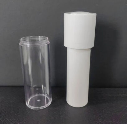 Botella cosmética privada de aire recargable de espuma de agua delgada de lujo con bomba para cuidado de la piel