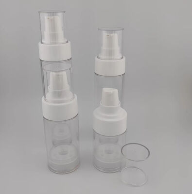 Botellas privadas de aire con bomba de loción al vacío para dispensar aerosoles cosméticos para el cuidado de la piel