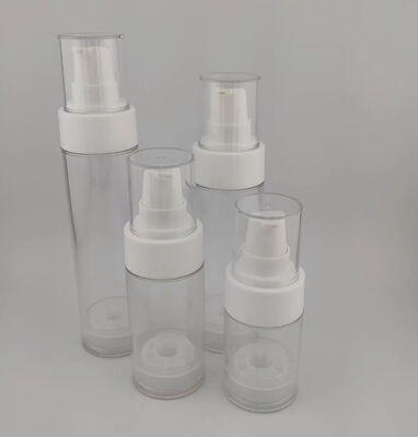 Botellas privadas de aire con bomba de loción al vacío para dispensar aerosoles cosméticos para el cuidado de la piel