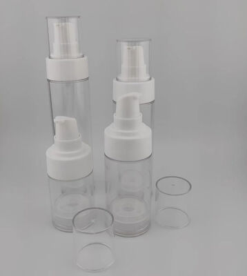 Botellas privadas de aire con bomba de loción al vacío para dispensar aerosoles cosméticos para el cuidado de la piel