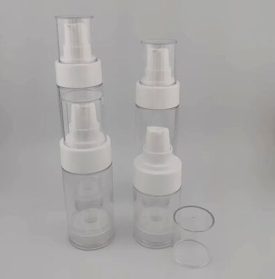 Botellas privadas de aire con bomba de loción al vacío para dispensar aerosoles cosméticos para el cuidado de la piel