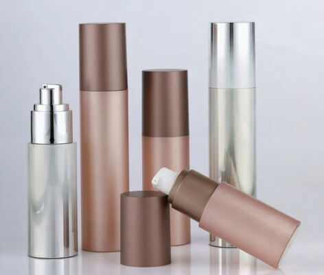 Loción cosmética para el cuidado de la piel Crema suero bomba sin aire botella de vacío plástico 30ml