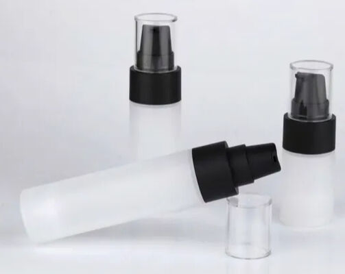 Loción cosmética para el cuidado de la piel Crema suero bomba sin aire botella de vacío plástico 30ml