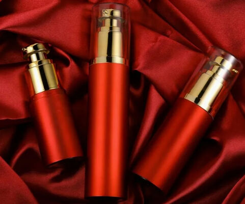 Loción cosmética para el cuidado de la piel Crema suero bomba sin aire botella de vacío plástico 30ml