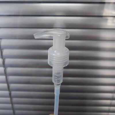 Cabeza de la bomba 2cc Dispensador de la loción de la bomba 28/410 Plata brillante metalizado