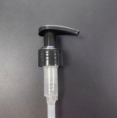 Bomba dispensadora de loción de mano de bambú de 28 mm de cuello largo para botella de champú K202-9