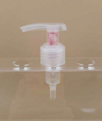 Bomba de loción clara izquierda-derecha para crema