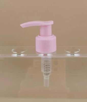 Bomba de loción de bloqueo izquierda-derecha rosa para cosméticos para niñas