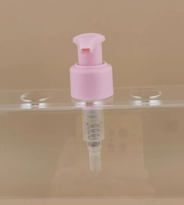 Bomba de loción de bloqueo izquierda-derecha rosa para cosméticos para niñas