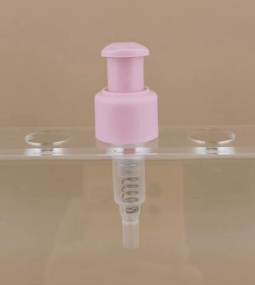 Bomba de loción de bloqueo izquierda-derecha rosa para cosméticos para niñas